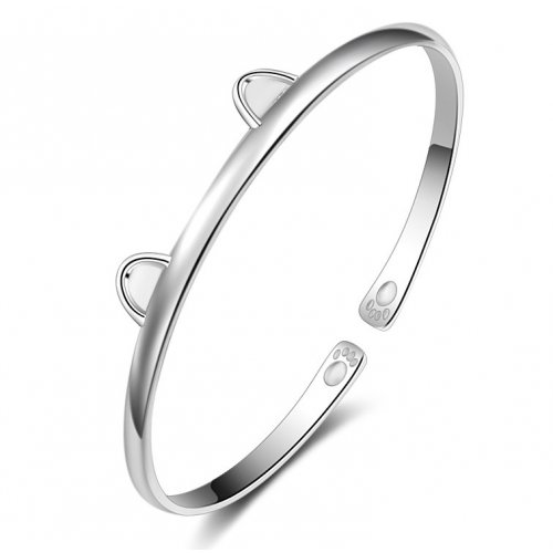 Bratara argint Urechi de Pisica