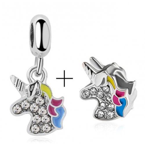 Talisman argint tip Pandora Unicornul Magic