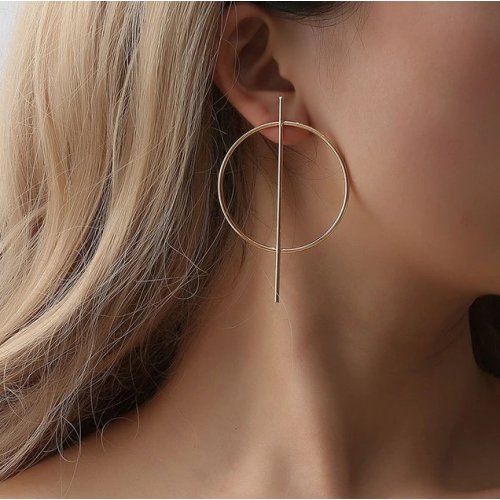 Cercei Cheryl, placat cu aur 14k
