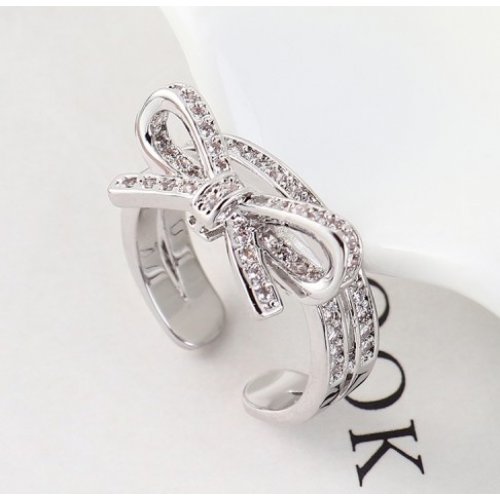 Inel argint Elegance, Alb, Elemente Swarovski 