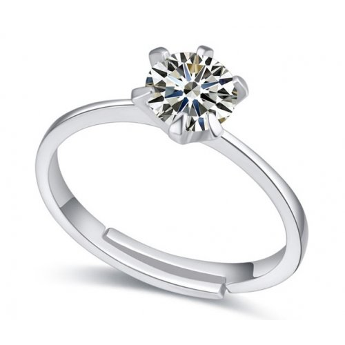 Inel de argint Spectacular,  Elemente Swarovski