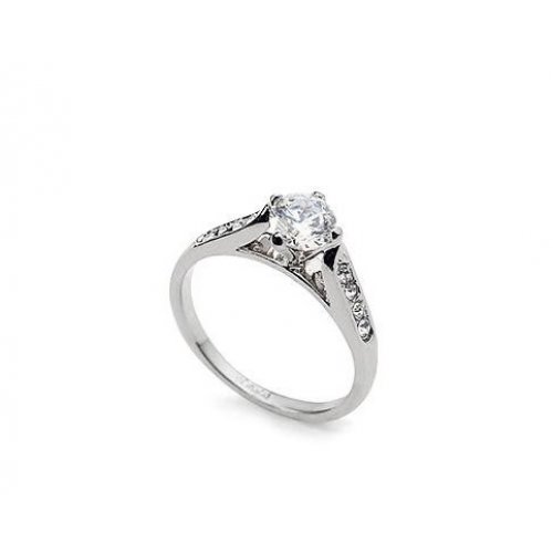 Inel argint Glorious Sparkle, elemente Swarovski 