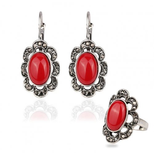 Set argint Vivienne Vintage, Bohemian, Marime 8 Set argint Vivienne Vintage, Bohemian, Marime 8