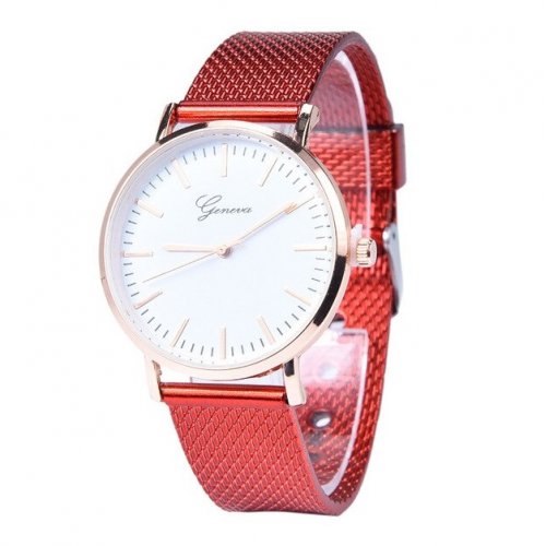 Ceas femei Bohemian Quartz, rosu