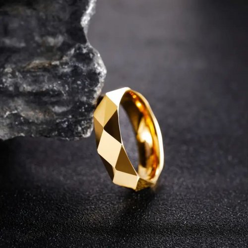 Inel femei placat cu aur 14k  Rombic